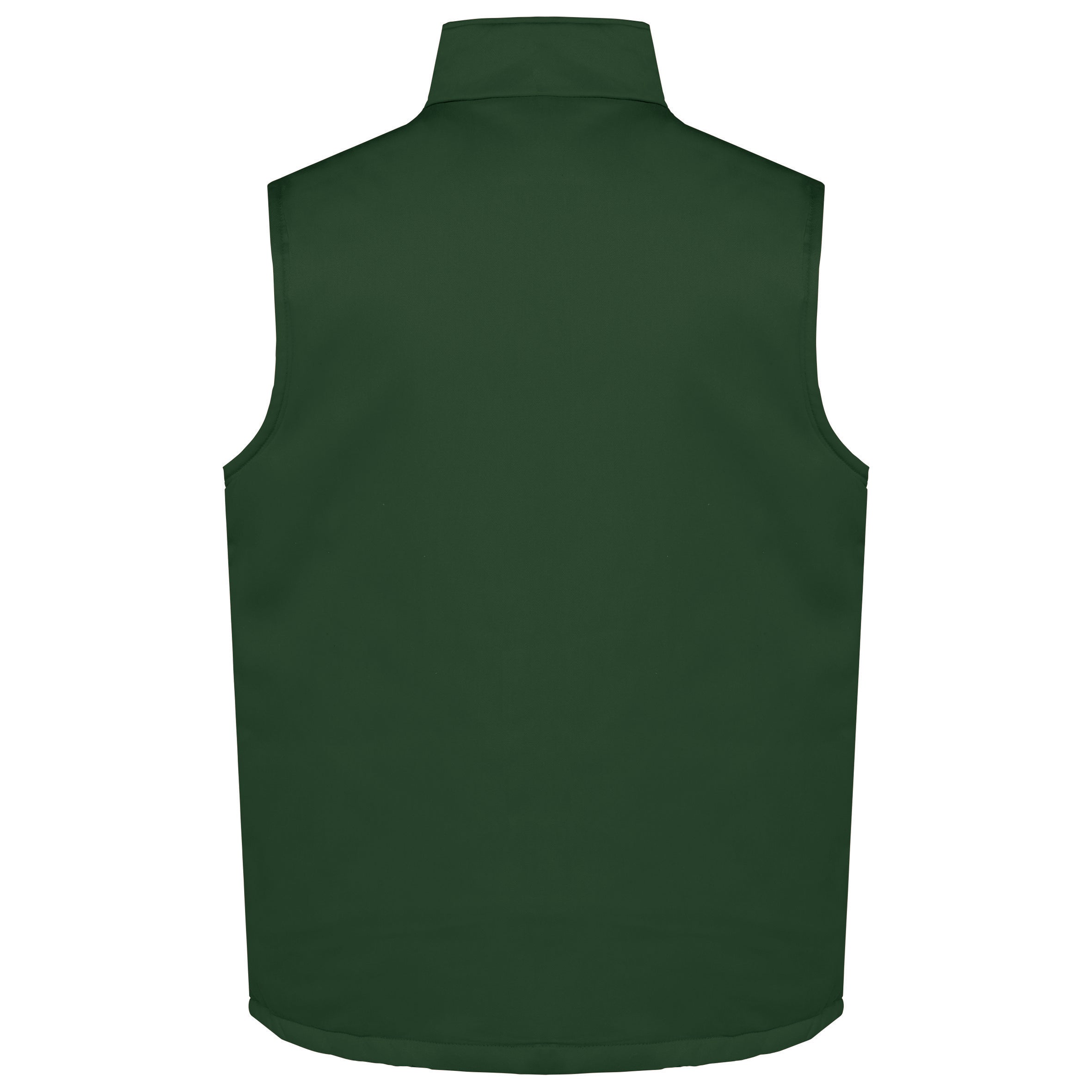 Unisex padded multi-pocket polycotton vest