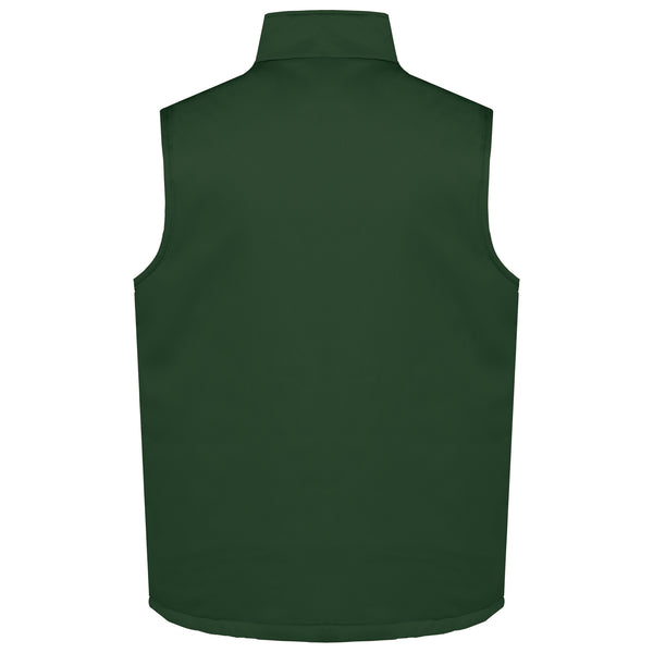 Unisex padded multi-pocket polycotton vest