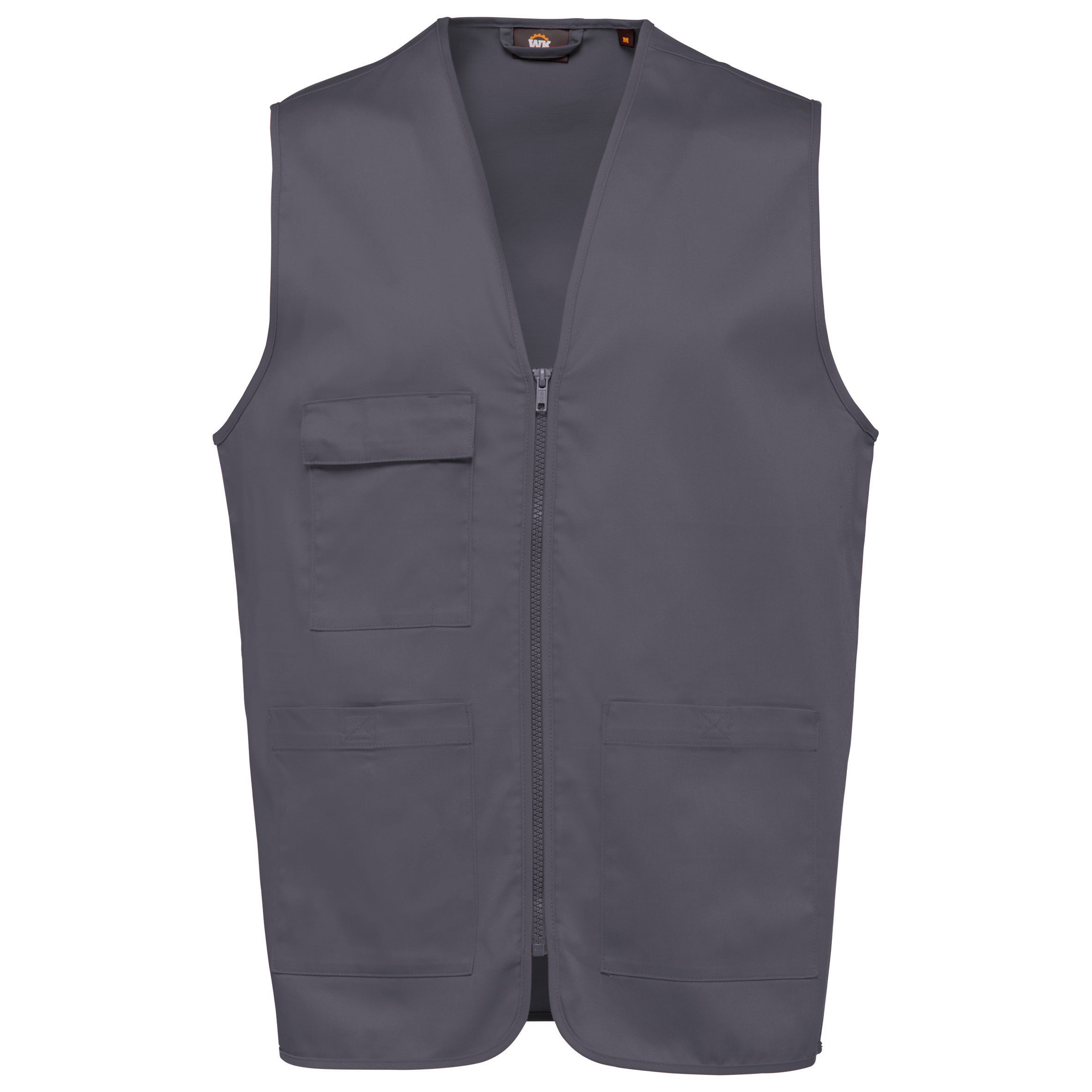 Gilet polycoton multipoches unisexe