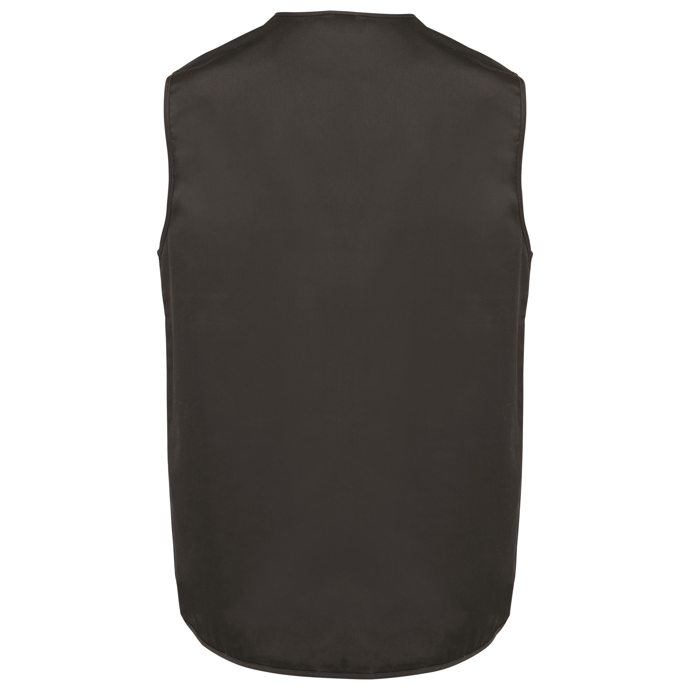 Gilet polycoton multipoches doublé unisexe