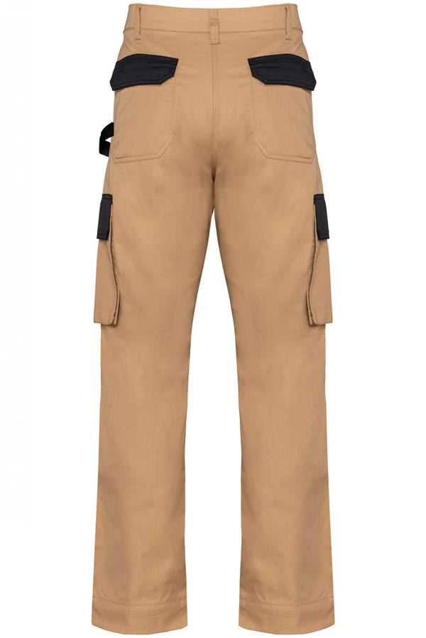 Pantalon de travail bicolore homme