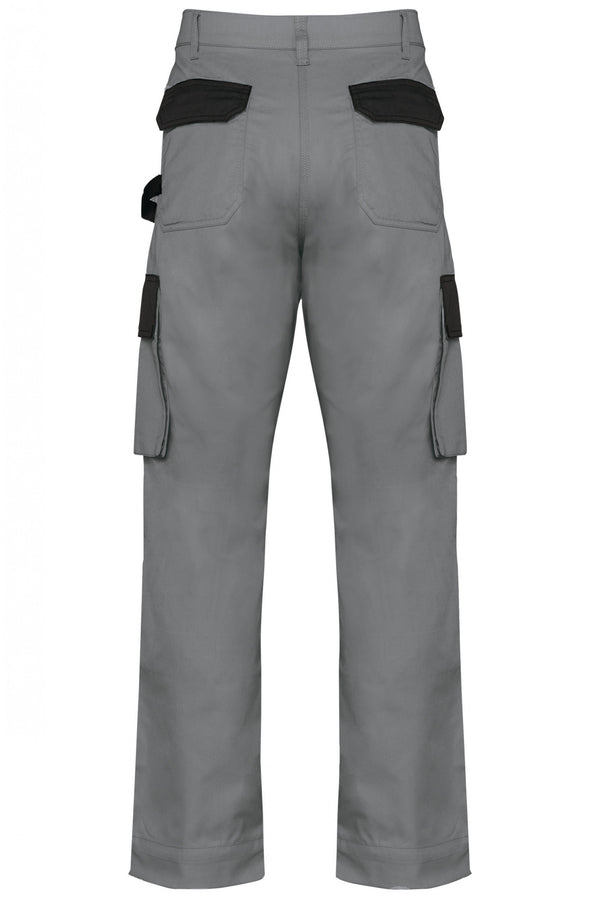 Pantalon de travail bicolore homme