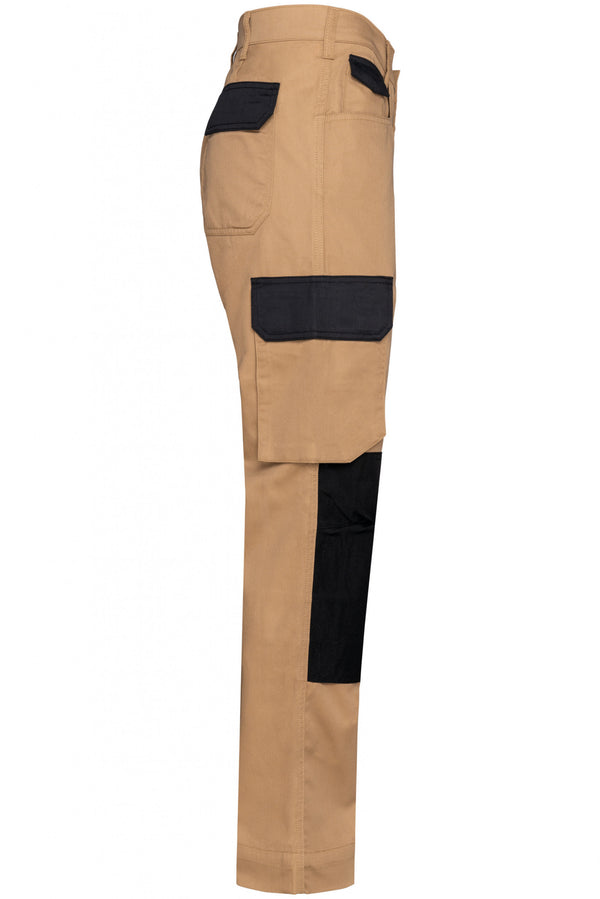 Pantalon de travail bicolore homme