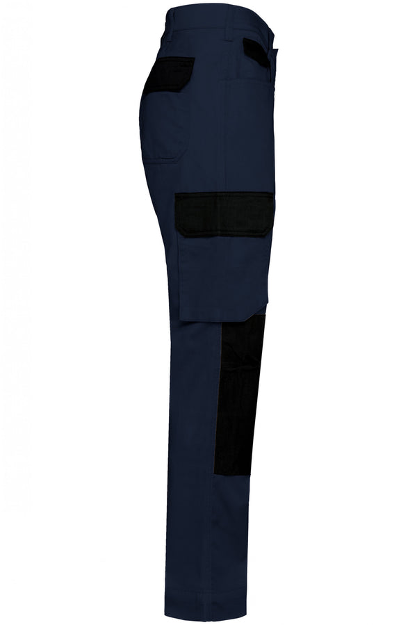 Pantalon de travail bicolore homme