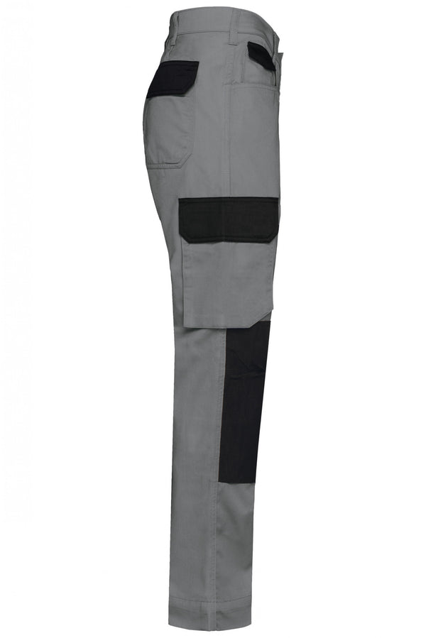 Pantalon de travail bicolore homme