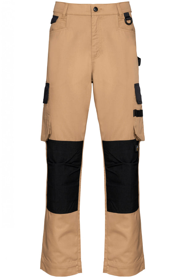 Pantalon de travail bicolore homme