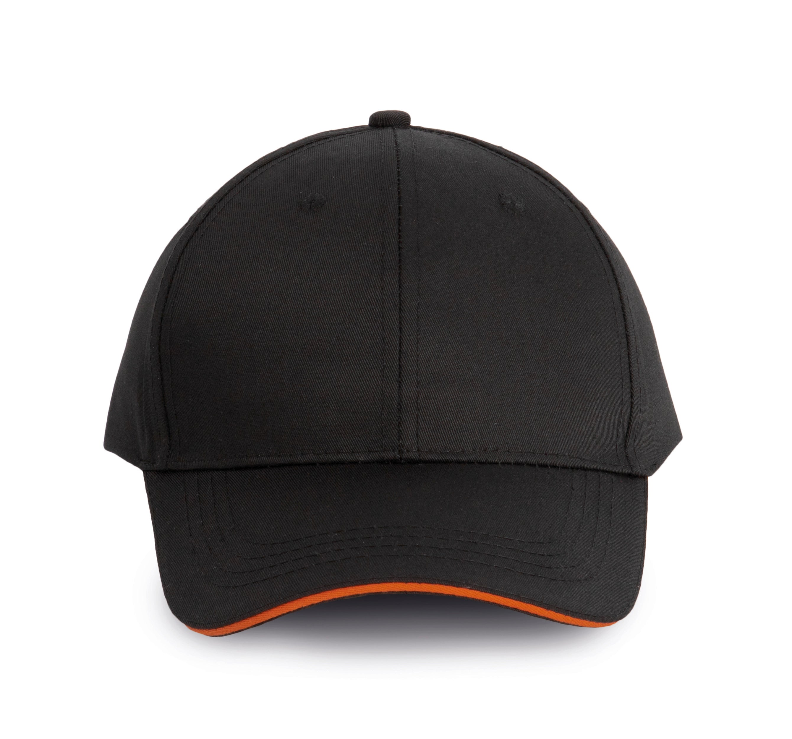 Casquette sandwich contrasté 6 panneaux Oeko-Tex