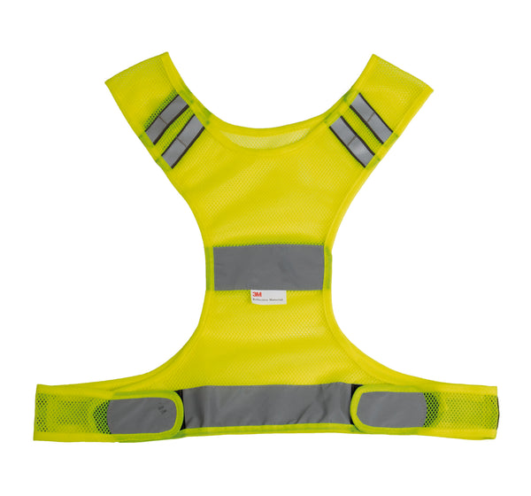 Gilet en filet fluorescent