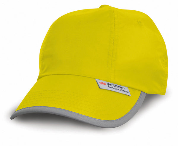 BASEBALL CAP WITH REFLECTIVE TRIM