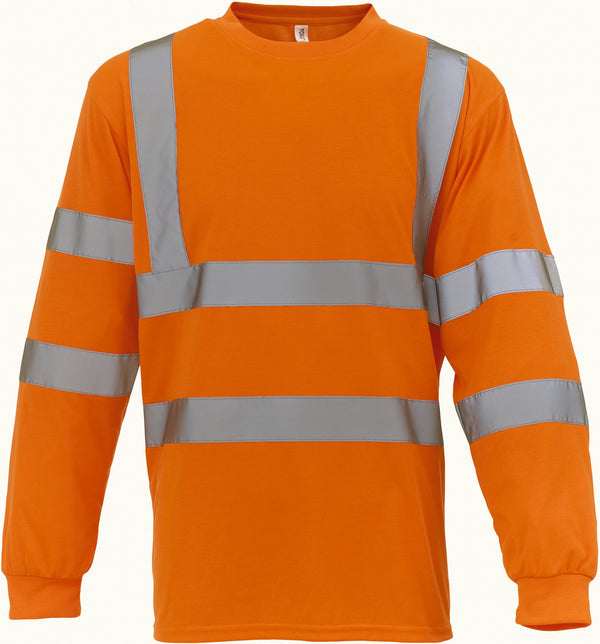 High Visibility T-shirt met lange mouwen