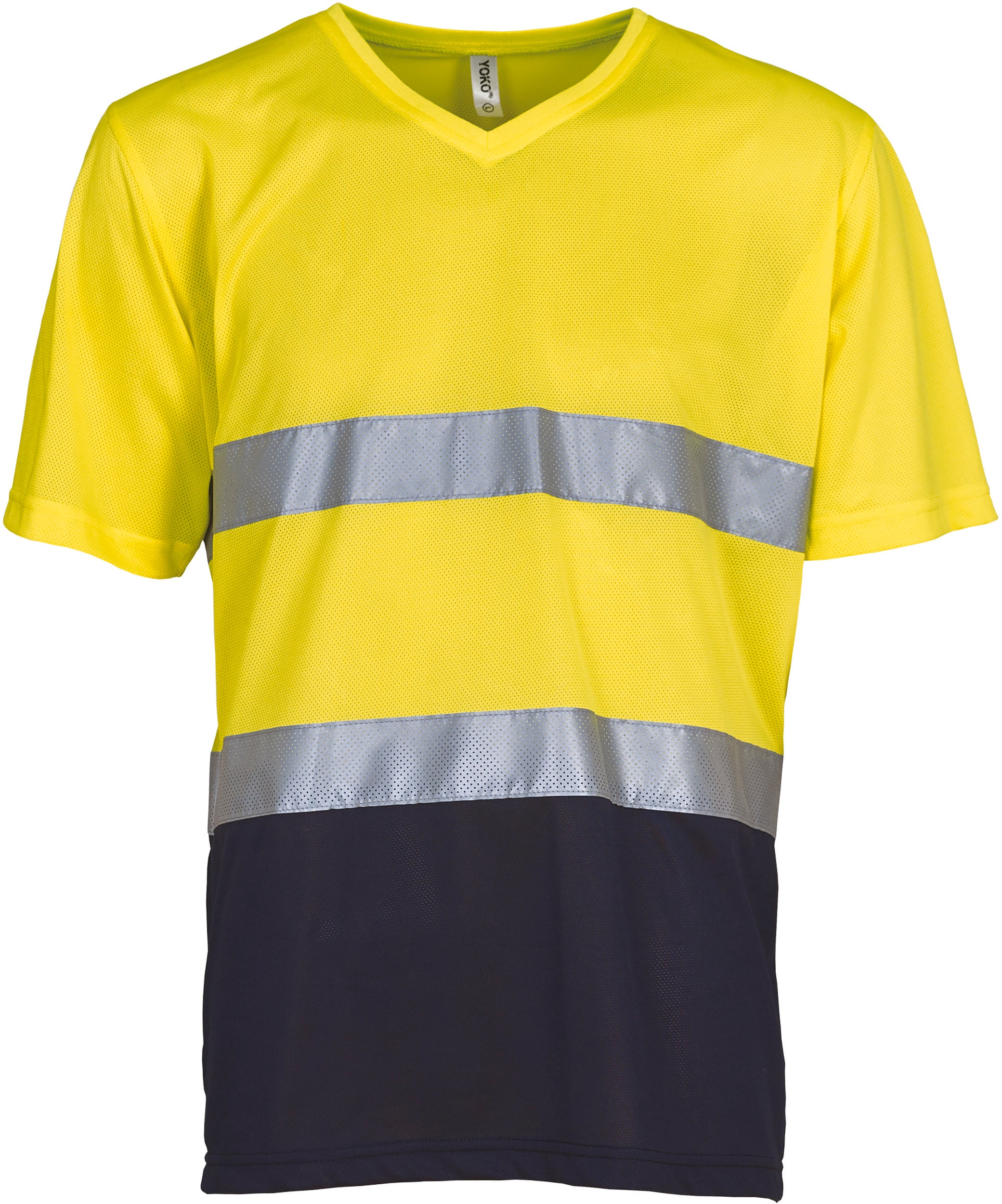 Top Cool Hi-Vis T-shirt met V-hals