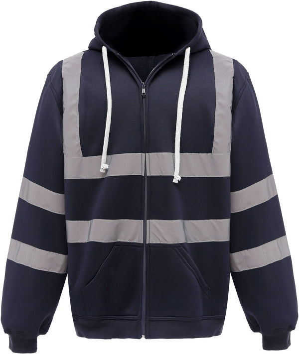 SWEATSHIRT MET RITS EN CAPUCHON