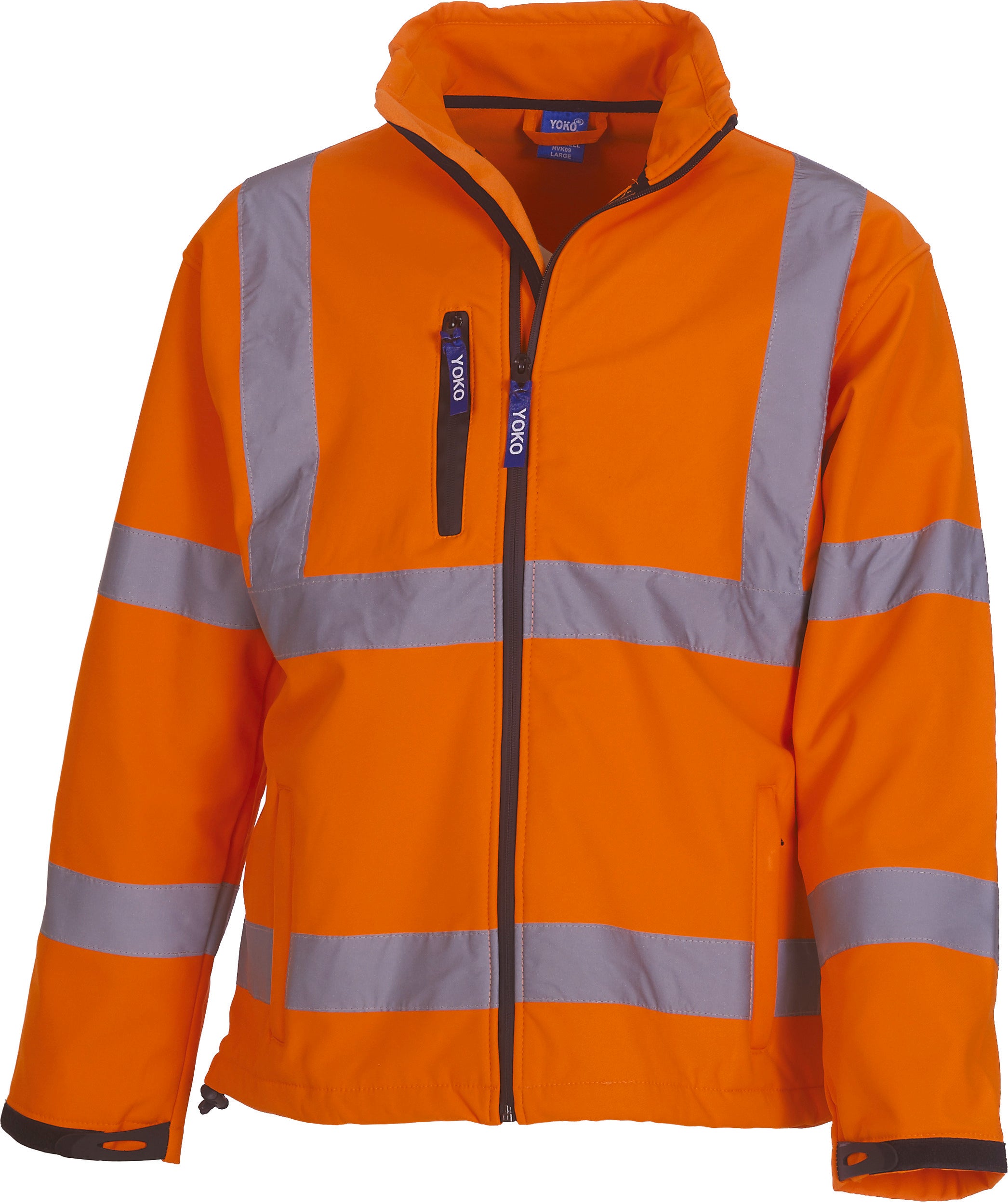 Veste softshell haute visibilité
