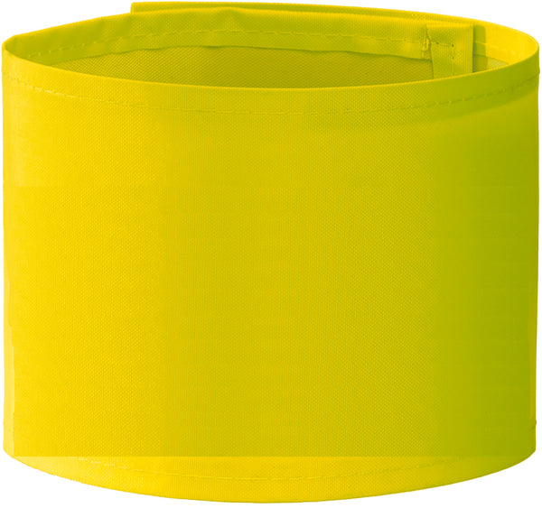 Wide high visibility armband to print