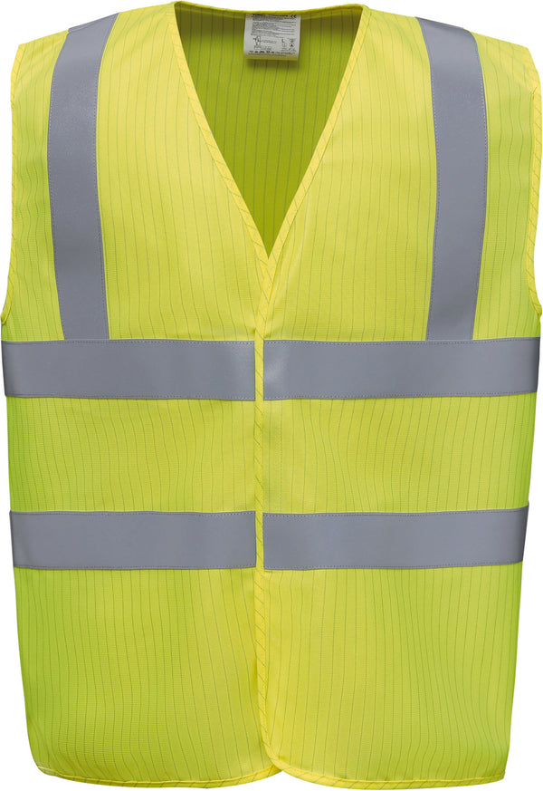 GILET HAUTE VISIBILITÉ, LSF (CHALEUR ET FLAMME) & ANTISTATIQUE