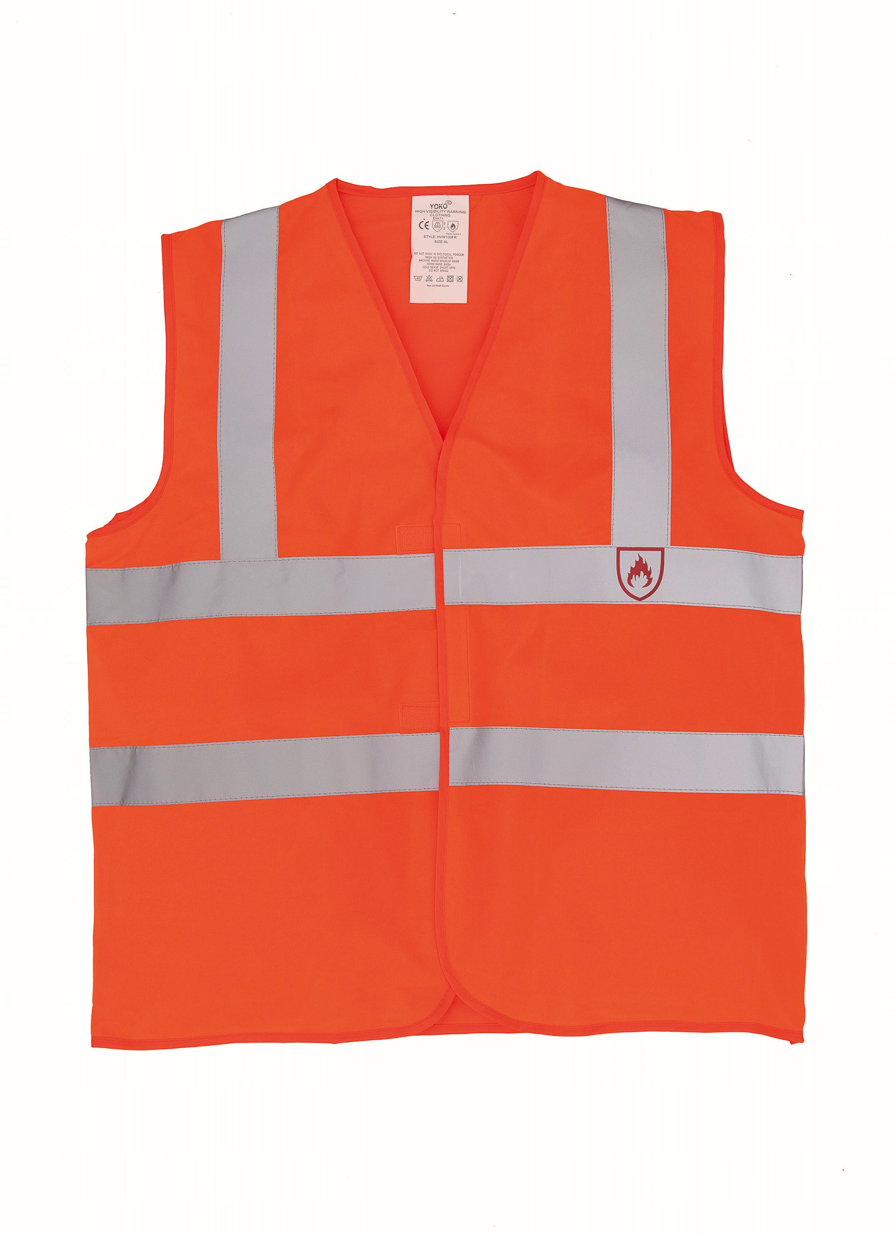 GILET HAUTE VISIBILITÉ & LSF (CHALEUR ET FLAMME)