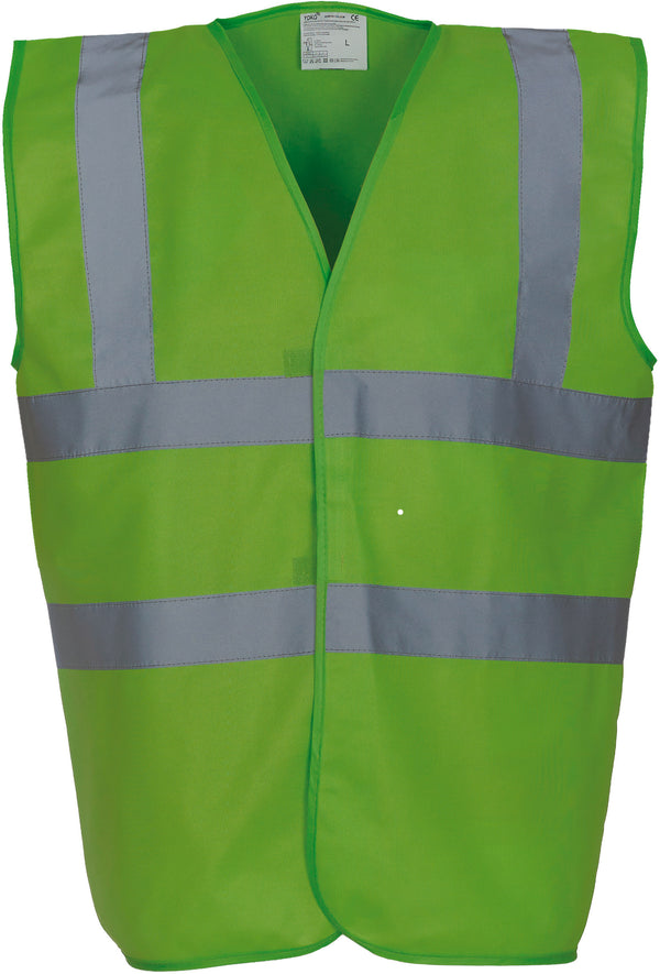 High visibility vest