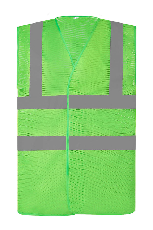 Gilet haute visibilité à maille ajourée recyclée