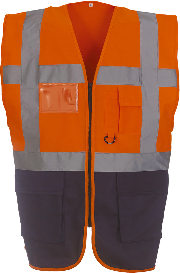 High visibility multifunction vest