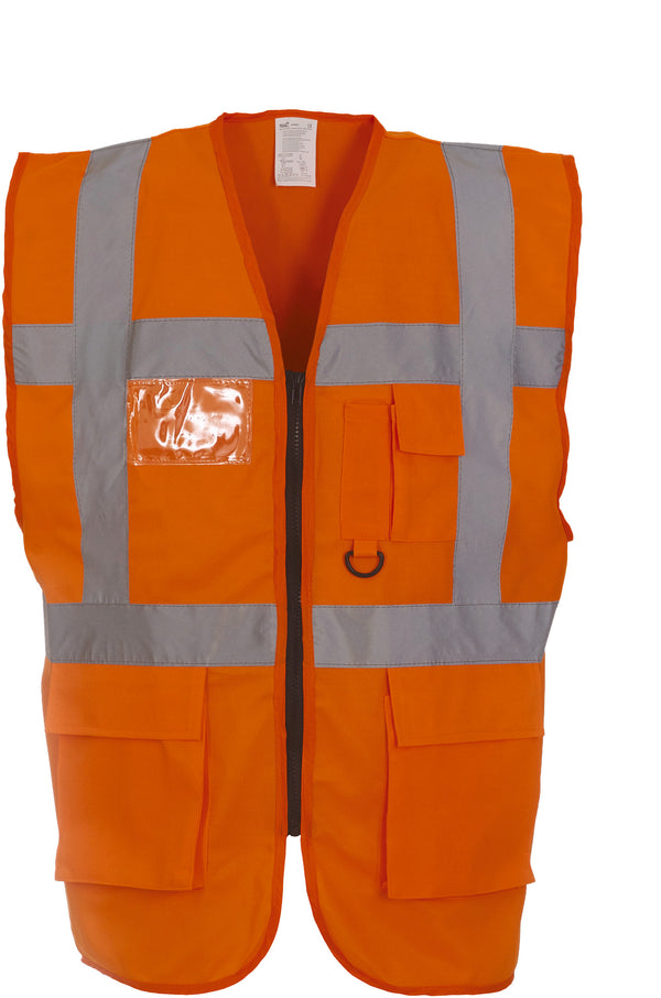 High visibility multifunction vest