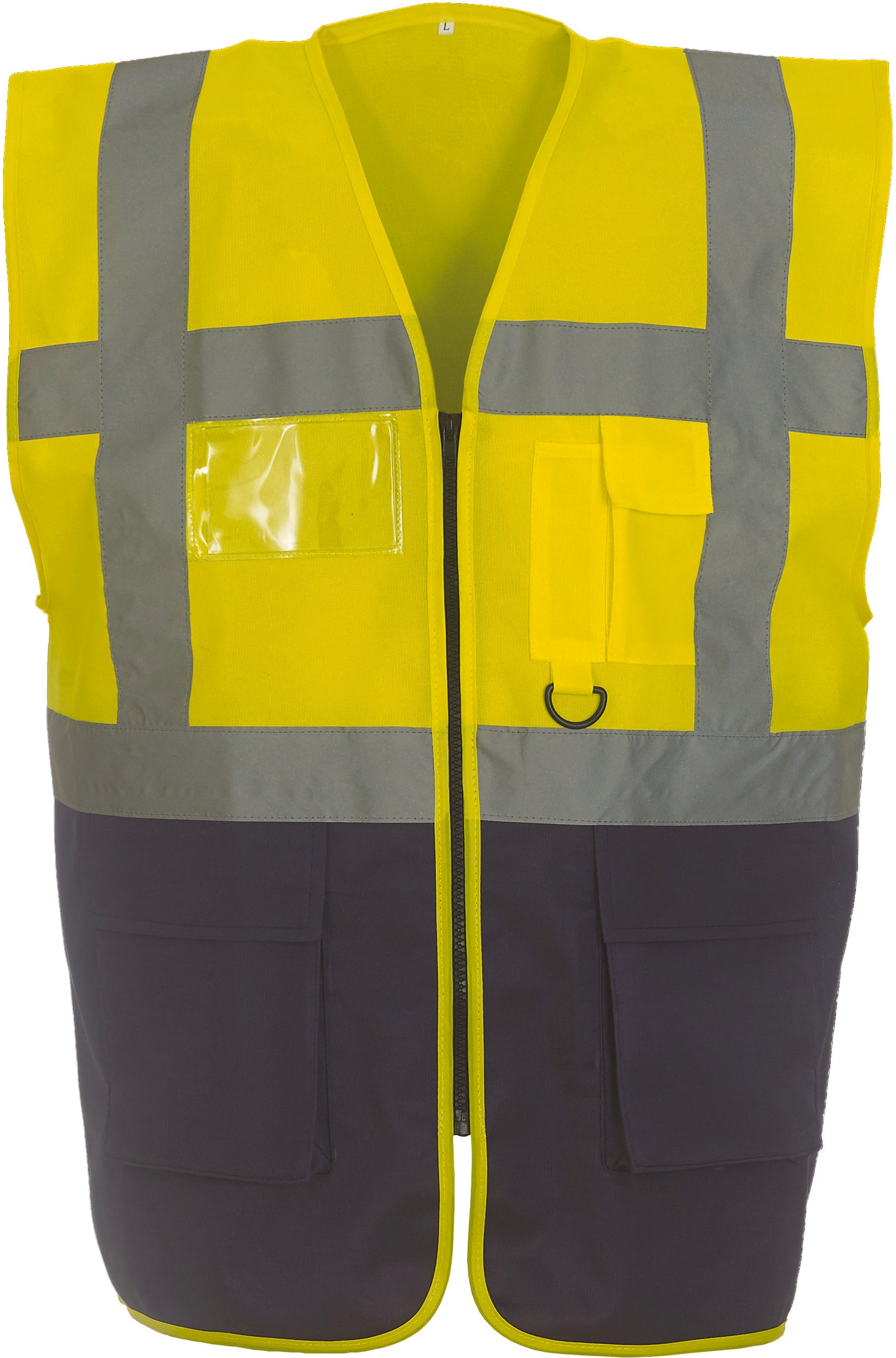 Multifunctioneel vest met hoge zichtbaarheid