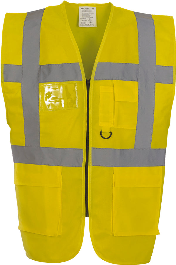 High visibility multifunction vest