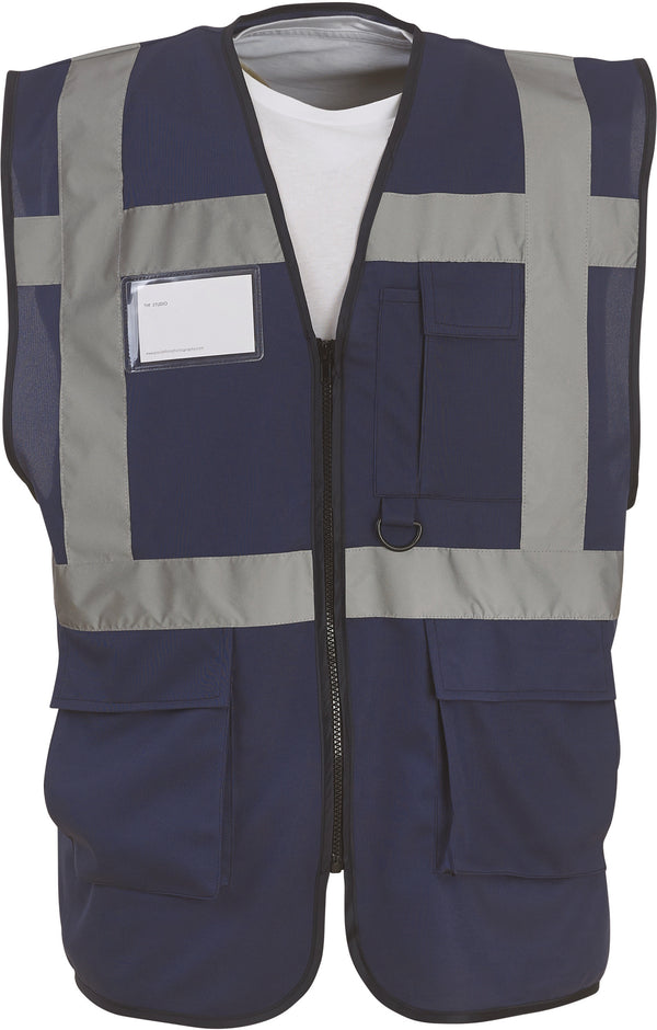 High visibility multifunction vest