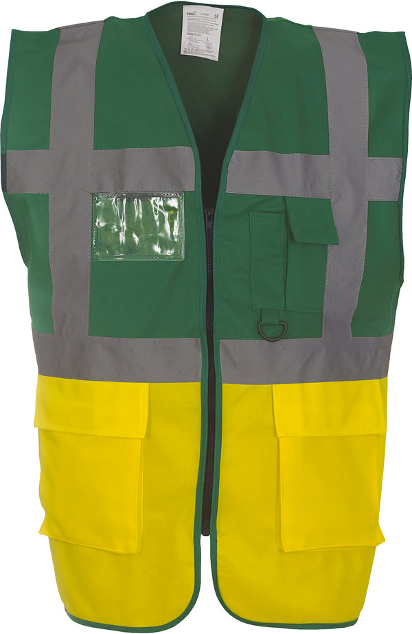 High visibility multifunction vest