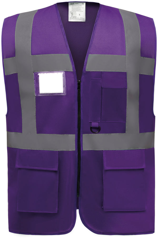 High visibility multifunction vest