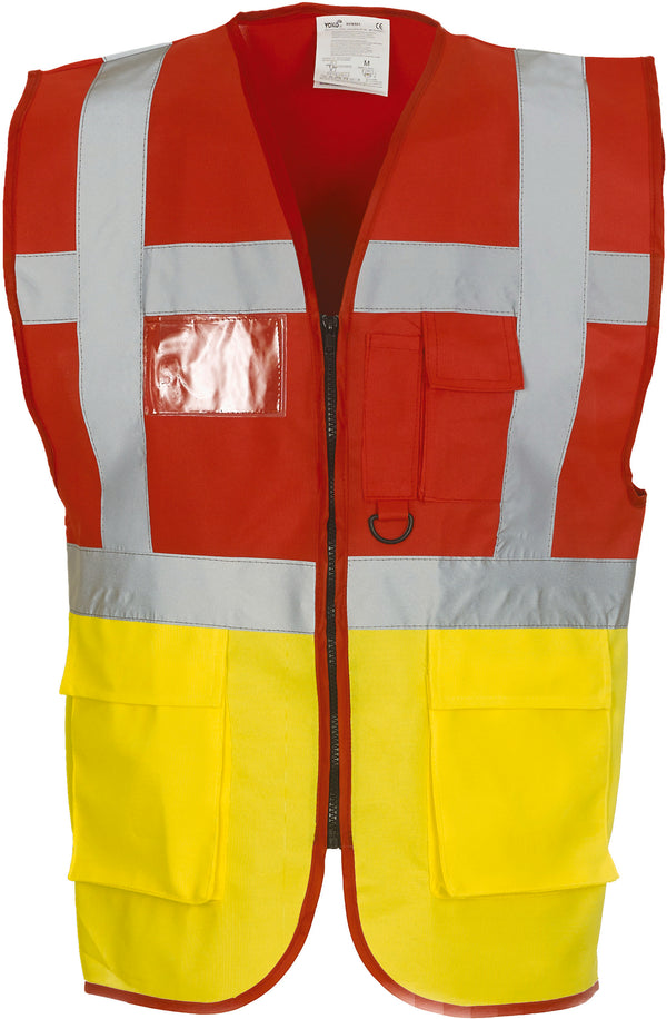 High visibility multifunction vest