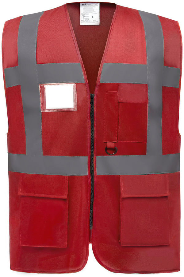 High visibility multifunction vest