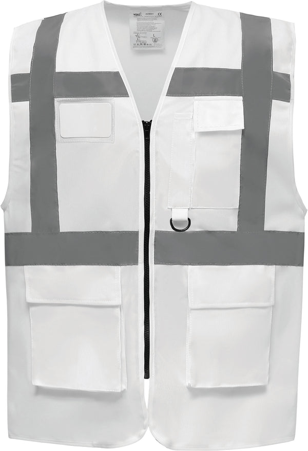 High visibility multifunction vest