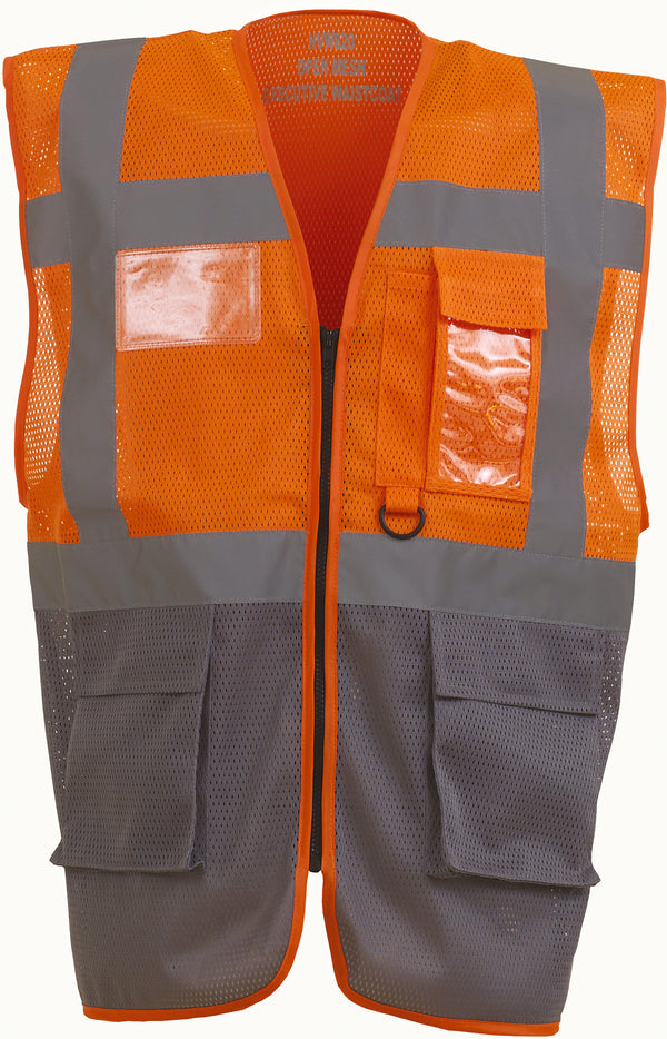 Top Cool "Management" high visibility vest