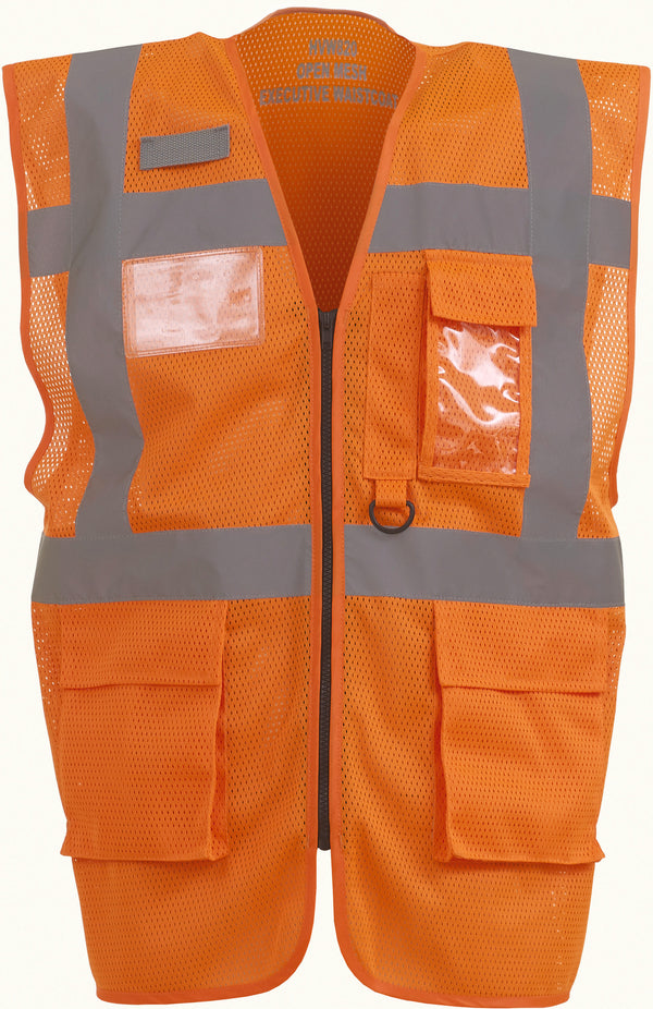 Top Cool "Management" high visibility vest