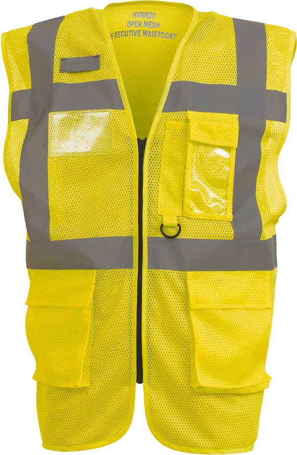 Top Cool "Management" high visibility vest