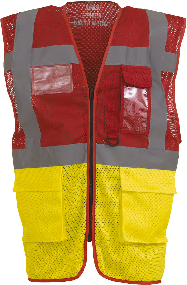 Top Cool "Management" high visibility vest