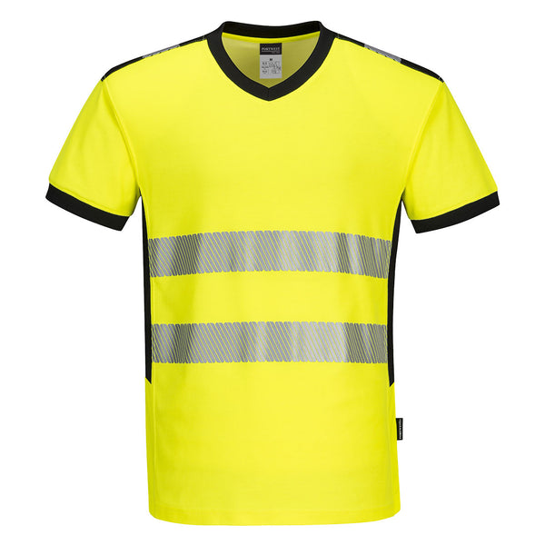 PW3 Hi-Vis T-shirt met V-hals