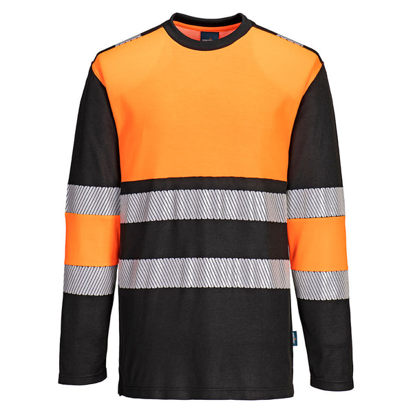 PW3 T-Shirt Hi-Vis Classe 1 L/S