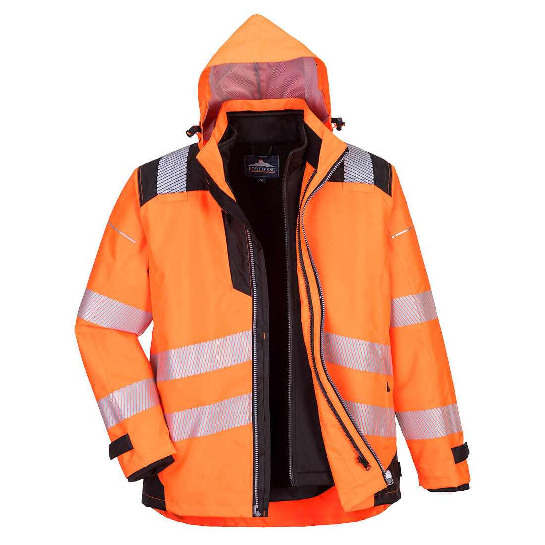 Blouson PW3 3-en-1 haute visibilité