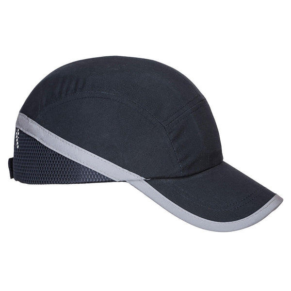 Bump cap long visor