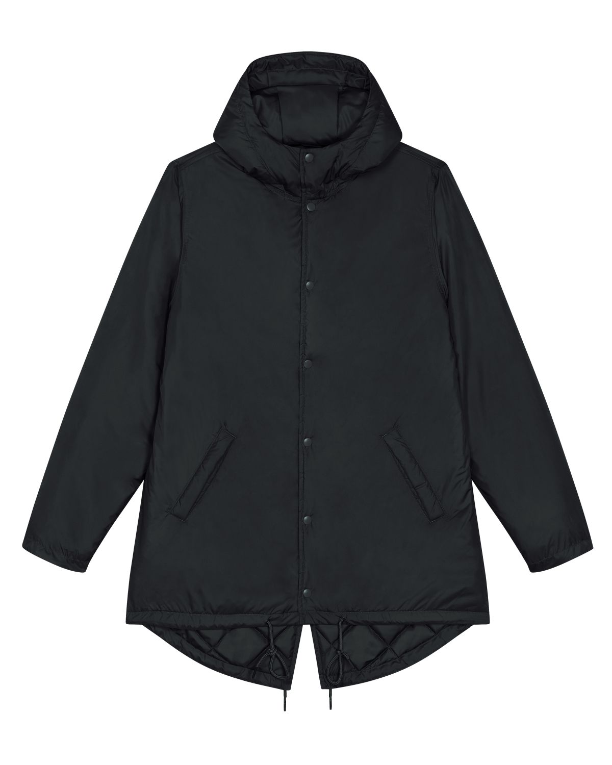 Unisex quilted parka jacket - Padded Parker