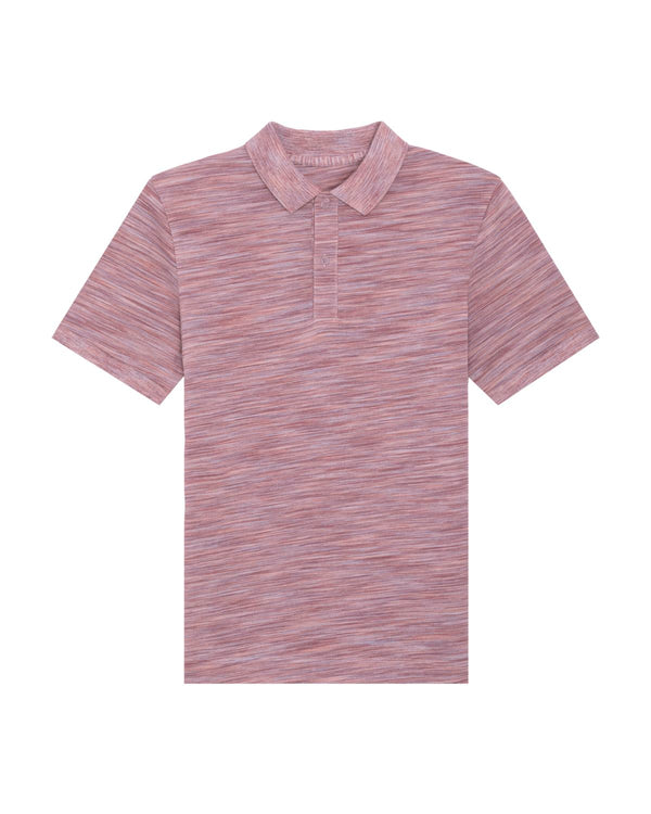 Space dye unisex polo shirt - Prepster Space Dye