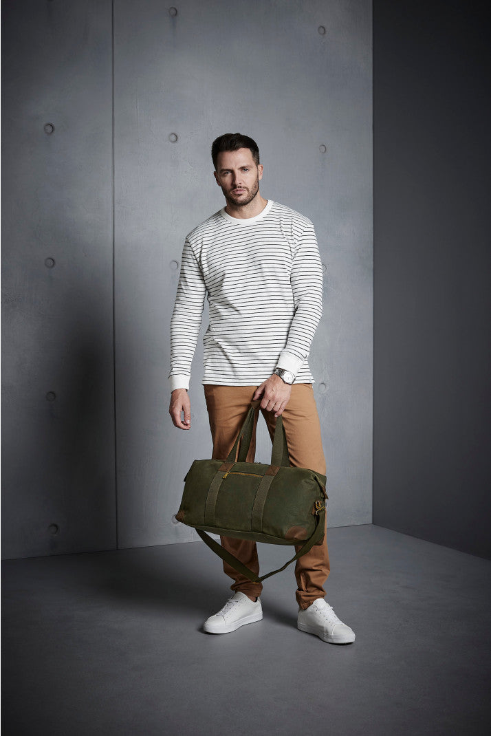 Heritage draagtas van gewaxt canvas