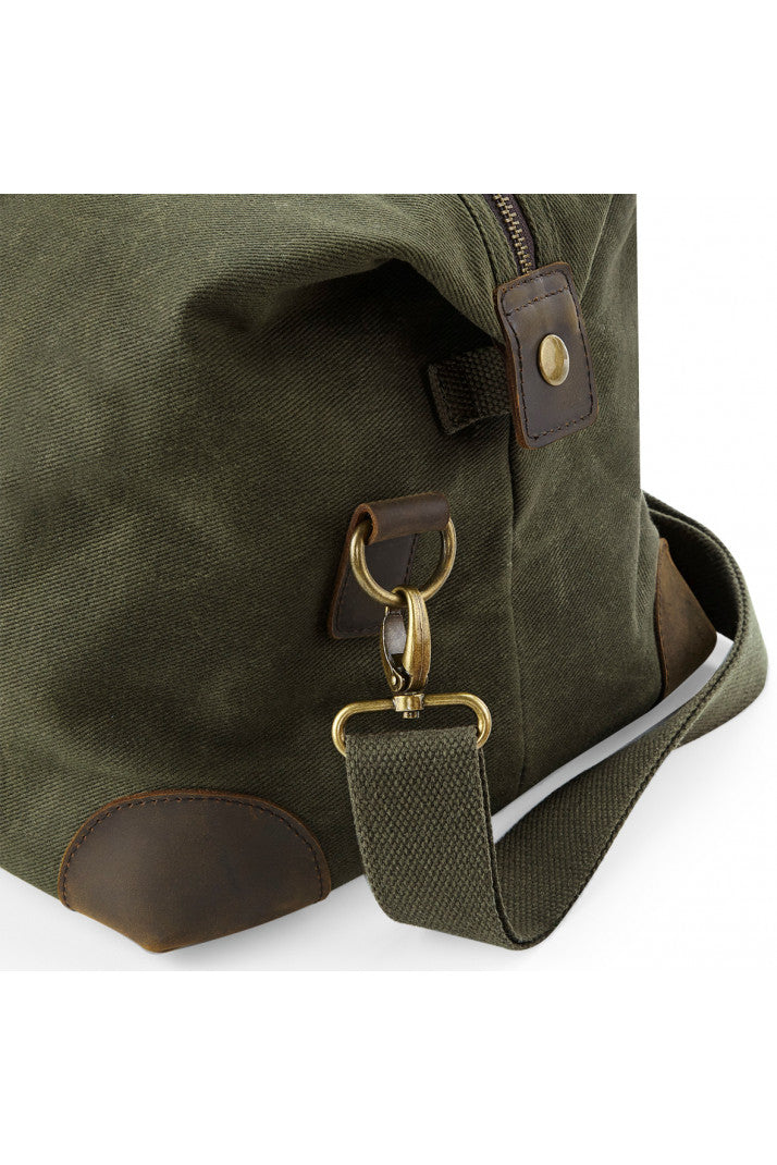 Heritage draagtas van gewaxt canvas