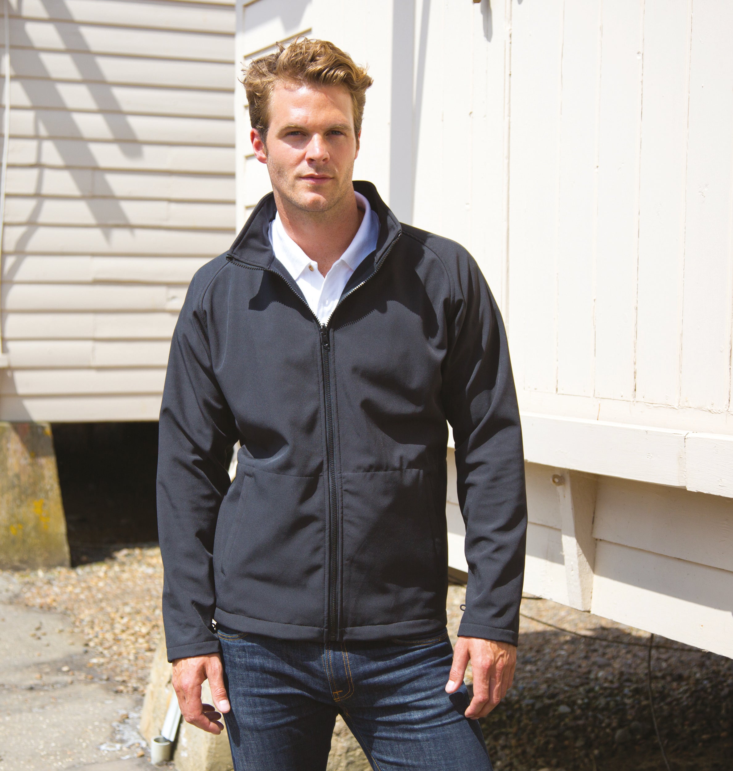 3-in-1 softshell-parka