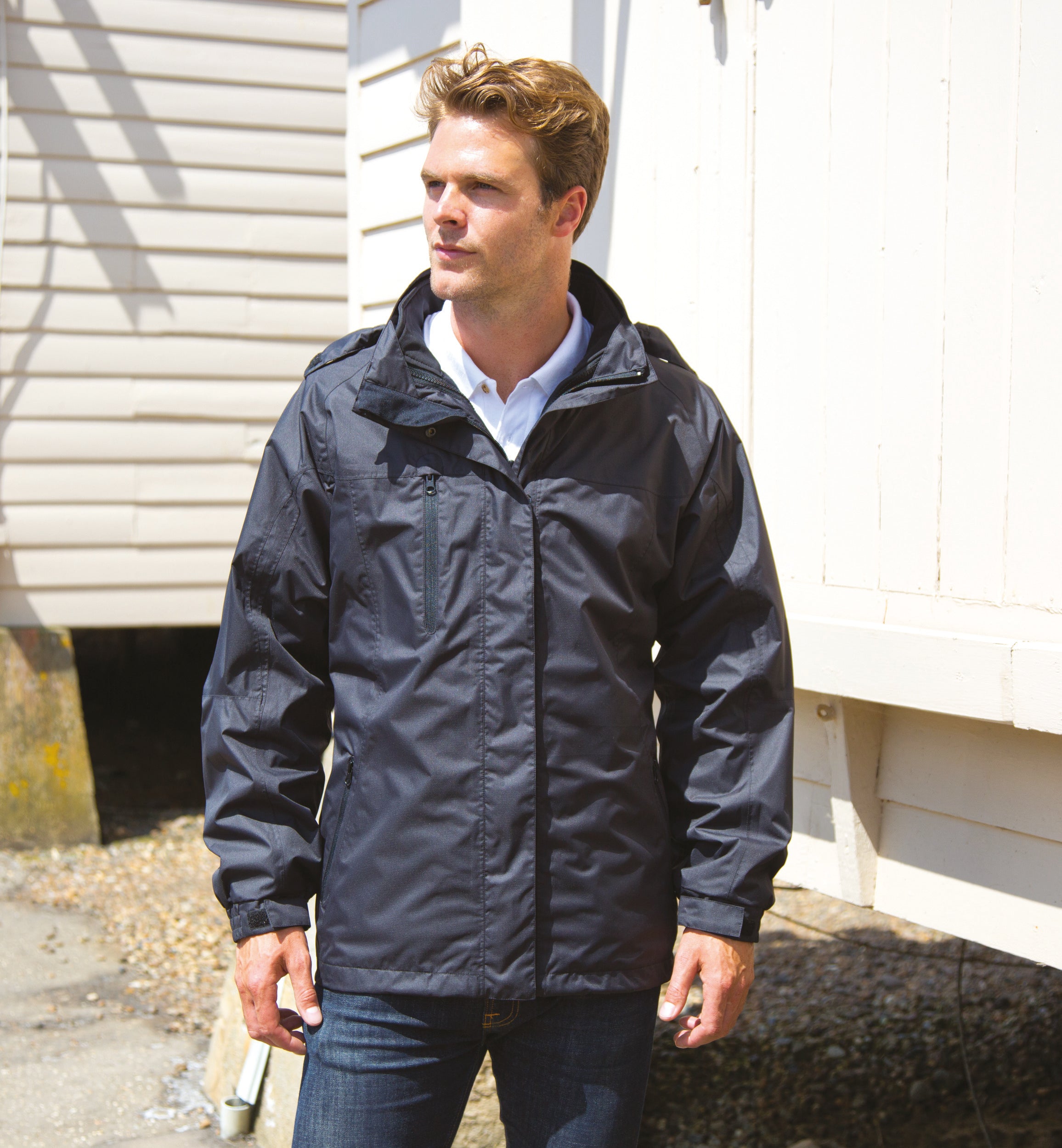 3-in-1 softshell-parka