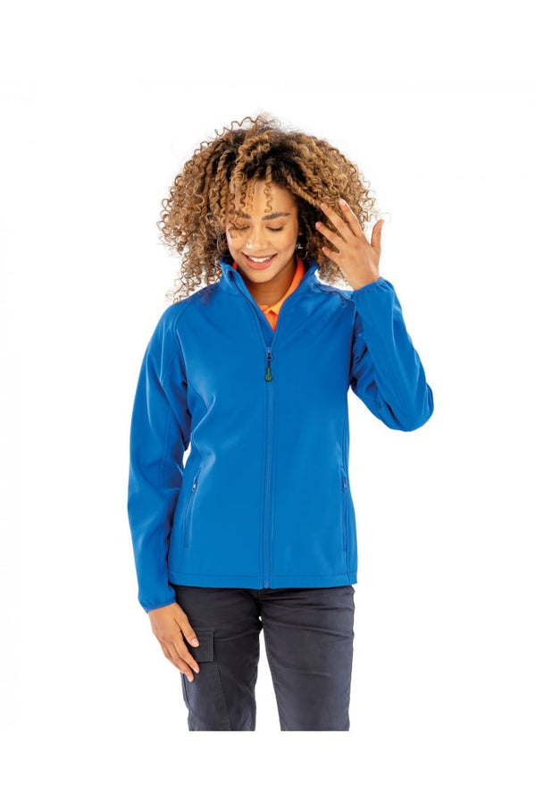 Recycled women's softshell jacket