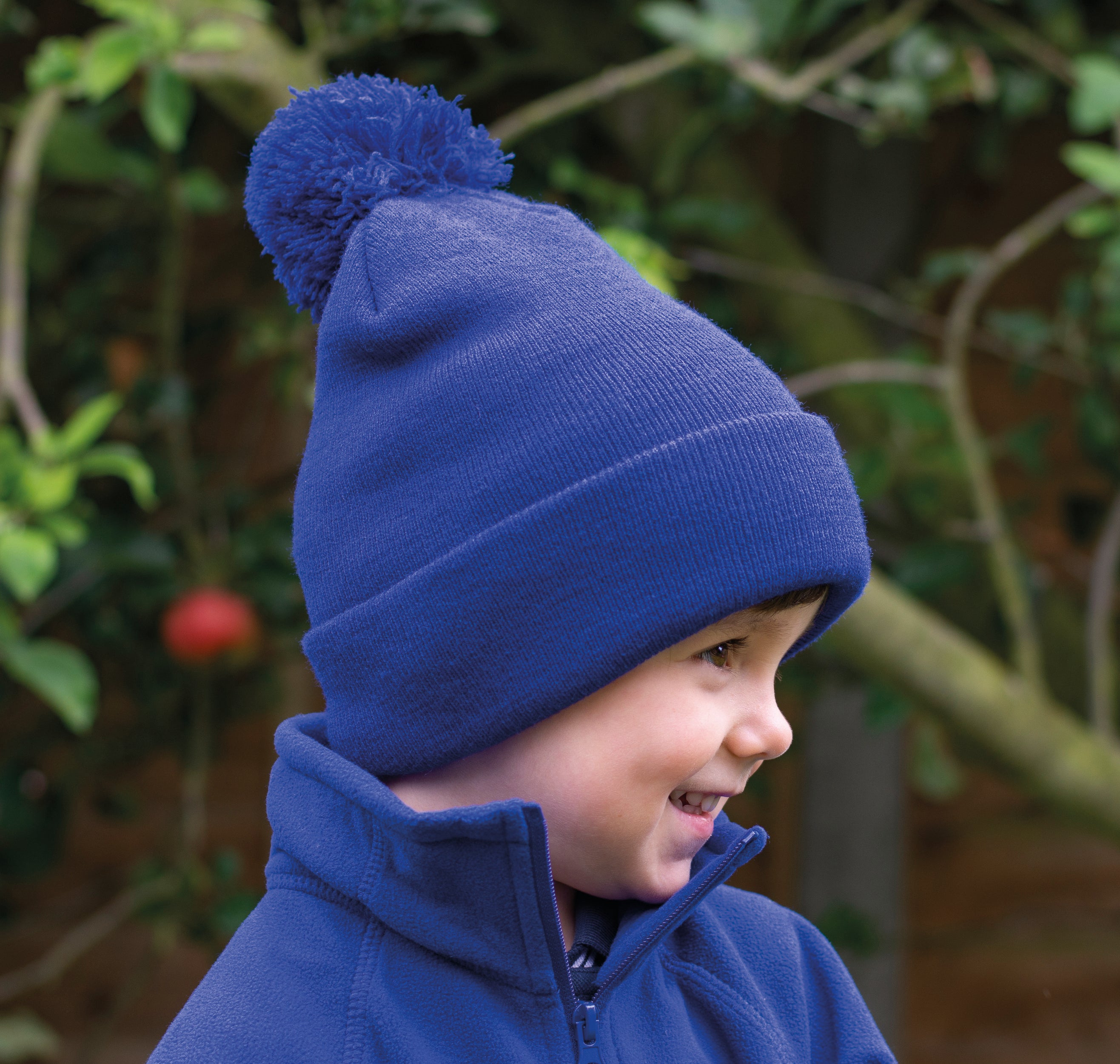 BEANIE muts met pompon