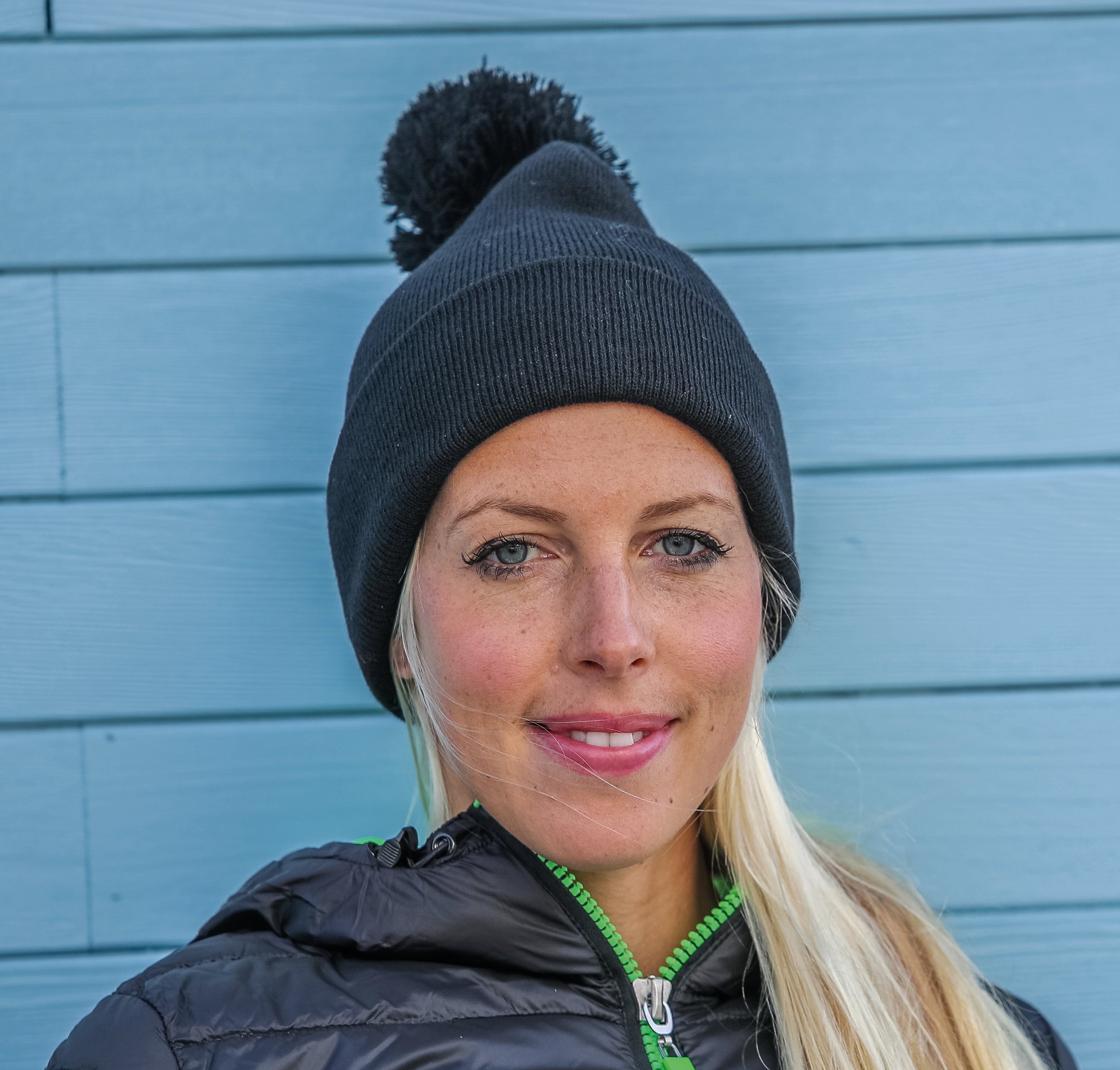 BEANIE muts met pompon