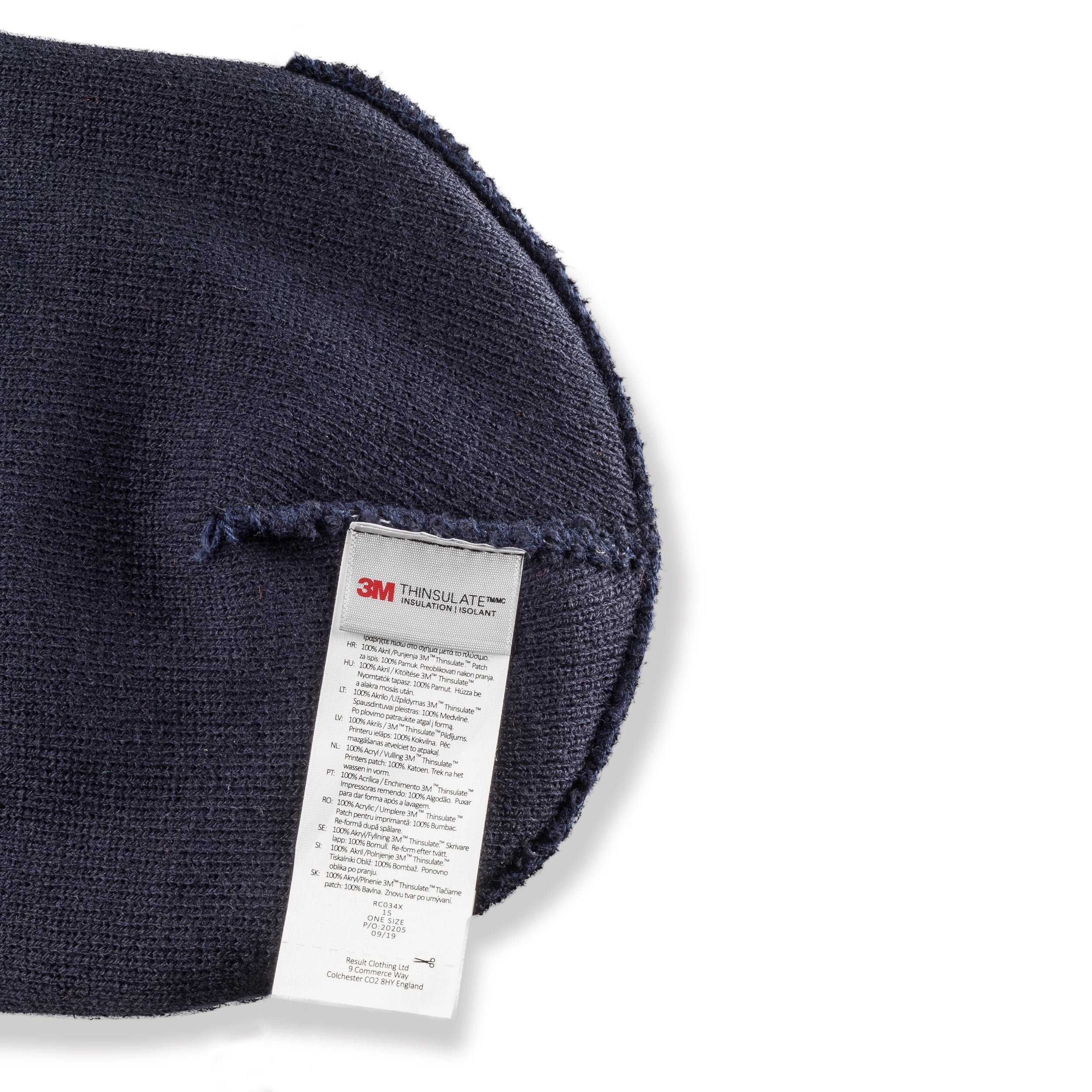 THINSULATE™ Dubbelgebreide bedrukbare muts